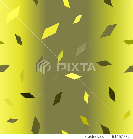 Chaotic parallelogram pattern. Seamless vector 61467772
