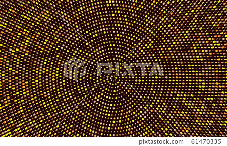 golden color dots over black background. halftone golden color dots over black background. halftone 61470335