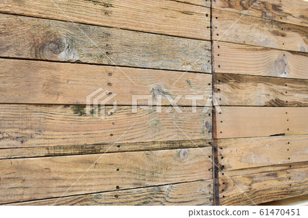 old wooden plank pallet for recycling timber wood industry 61470451