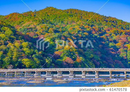Kyoto Autumn Arashiyama Togetsukyo 61470578