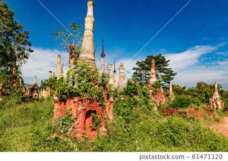 Shwe Inn Dein Pagoda Inle Lake Shan state Myanmar 61471120