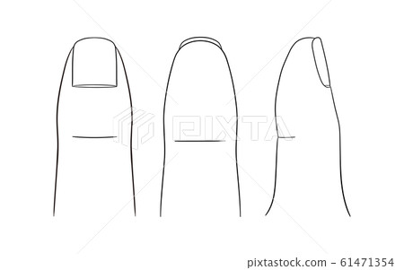 [人體插圖系列]拇指套 61471354