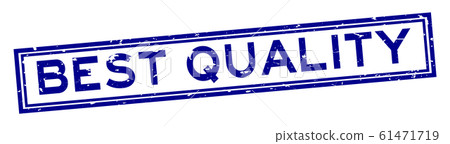 Grunge blue best quality word rubber seal stamp Grunge blue best quality word rubber seal stamp 61471719