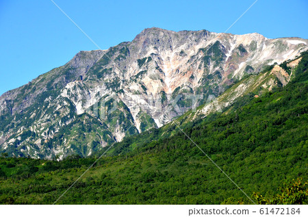 ga池高原的白馬山 61472184