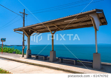 《Ehime Prefecture》Summer Nada Station/Scenic Station 《Ehime Prefecture》Summer Nada Station/Scenic Station 61474702