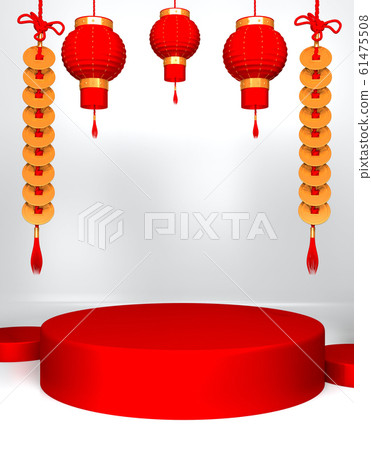 Chinese new year Mock ,up golden abstract Chinese new year Mock ,up golden abstract 61475508