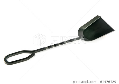 Shovel for coal and ash isolated on white Shovel for coal and ash isolated on white 61476129