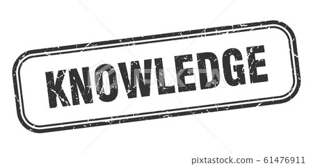 knowledge stamp. knowledge square grunge black knowledge stamp. knowledge square grunge black 61476911