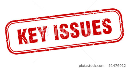 key issues stamp. key issues square grunge red key issues stamp. key issues square grunge red 61476912