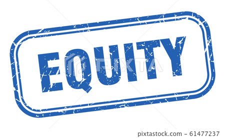 equity stamp. equity square grunge blue sign equity stamp. equity square grunge blue sign 61477237