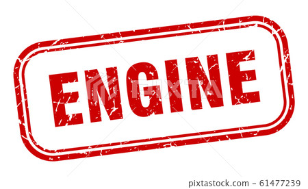 engine stamp. engine square grunge red sign engine stamp. engine square grunge red sign 61477239