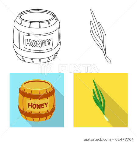 Vector illustration of taste and product sign. Collection of taste and cooking vector icon for stock. Vector illustration of taste and product sign. Collection of taste and cooking vector icon for stock. 61477704