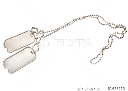 U.S. Army - pair of blank dog tags 61478253