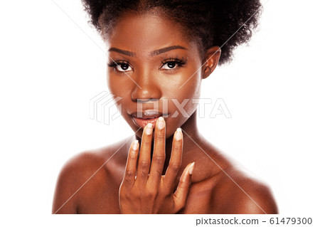 African American Sexy Woman With Passionately Look 61479300