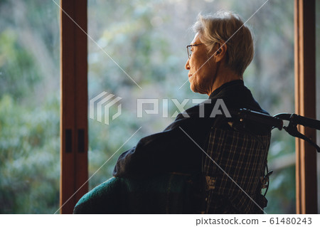 Senior woman living Senior woman living 61480243