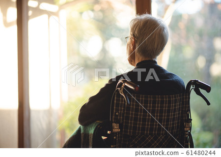 Senior woman living Senior woman living 61480244