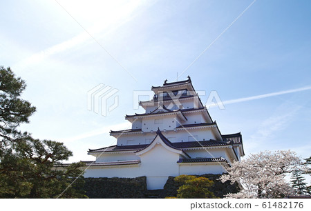 福島/敦賀城堡盛開（會津若松城堡） 61482176