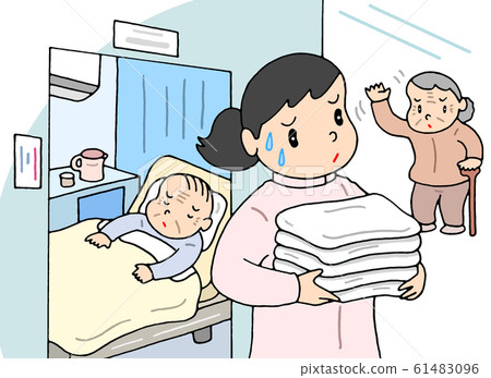 Heavy labor at the nursing home Heavy labor at the nursing home 61483096