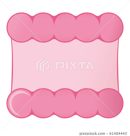 Intestine Concept Icon and Label. Health Research 61484443