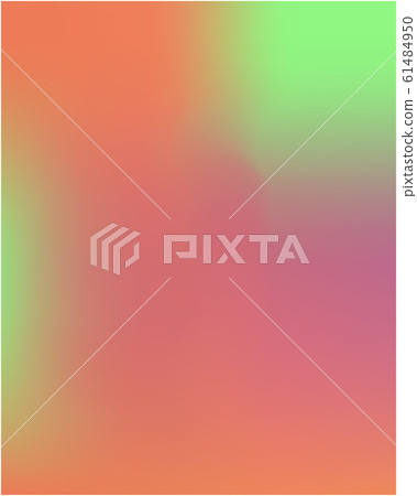 Gradient mesh painted in different colors. 61484950