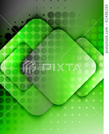 Rounded squares shapes composition geometric abstract background. 3D shadow effects and fluid gradients. Modern overlapping forms. Rounded squares shapes composition geometric abstract background. 3D shadow effects and fluid gradients. Modern overlapping forms. 61486193