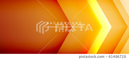 Arrow lines, technology digital template with shadows and lights on gradient background. Trendy simple fluid color gradient abstract background with dynamic straight shadow lines effect Arrow lines, technology digital template with shadows and lights on gradient background. Trendy simple fluid color gradient abstract background with dynamic straight shadow lines effect 61486728