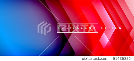 Arrow lines, technology digital template with shadows and lights on gradient background. Trendy simple fluid color gradient abstract background with dynamic straight shadow lines effect Arrow lines, technology digital template with shadows and lights on gradient background. Trendy simple fluid color gradient abstract background with dynamic straight shadow lines effect 61486825