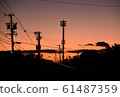 Winter dusk 61487359