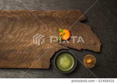 日本茶抹茶日本傳統抹茶的形象 61488428