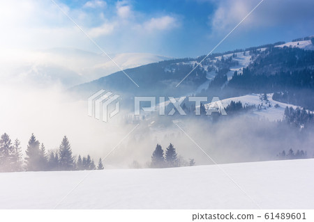 blizzard in mountains blizzard in mountains 61489601