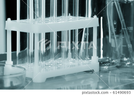 A desk at a chemistry lab or clinic. A desk at a chemistry lab or clinic. 61490693