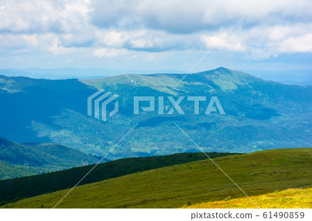 mountain landscape with clouds mountain landscape with clouds 61490859