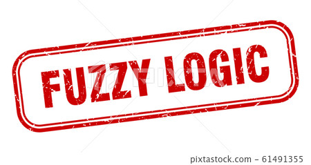 fuzzy logic stamp. fuzzy logic square grunge red fuzzy logic stamp. fuzzy logic square grunge red 61491355