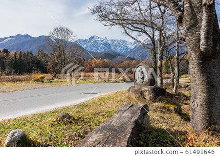 Scenery with Dosojin Hakuba Village, Kitaazumi-gun Scenery with Dosojin Hakuba Village, Kitaazumi-gun 61491646