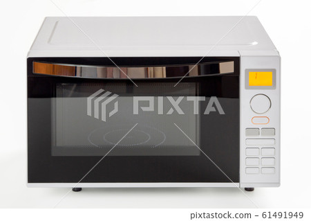 Microwave oven with closed door 61491949