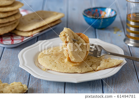 Moroccan pancakes Baghrir or Beghrir Moroccan pancakes Baghrir or Beghrir 61494781