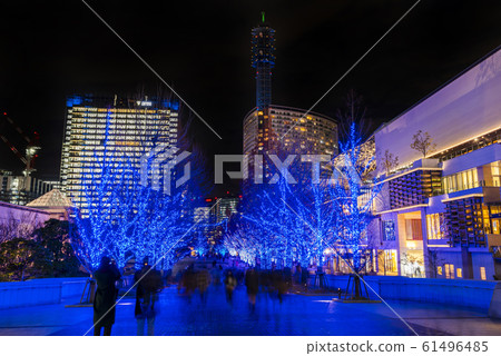 Illumination of Yokohama Minato Mirai Illumination of Yokohama Minato Mirai 61496485