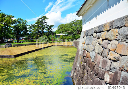 Beautiful pure white Odawara Castle Beautiful pure white Odawara Castle 61497043