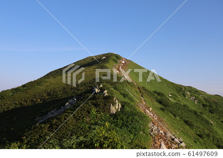 從大日嶽山莊看到的大日岳 61497609