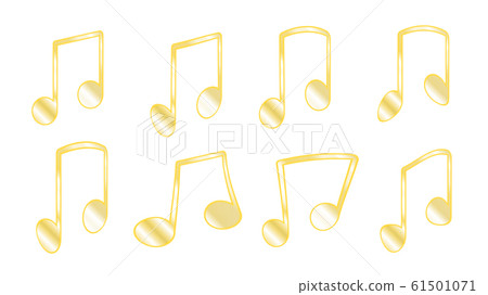 Set of 8 golden yellow ribs or knitting, fatty  61501071