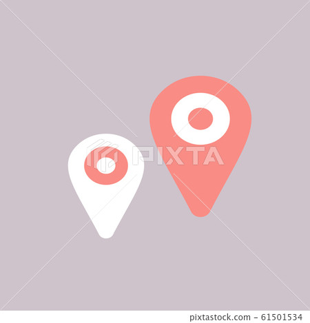 Mark Point. map pointers vector illustration. - Stock Illustration ...
