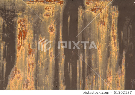 Abstract paint background texture stained with rust. With scratches. 61502187