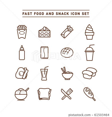 vector, vectors, fast food 61503464