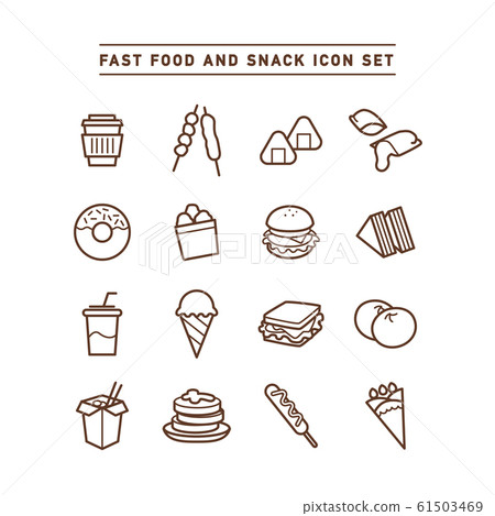 vector, vectors, fast food 61503469