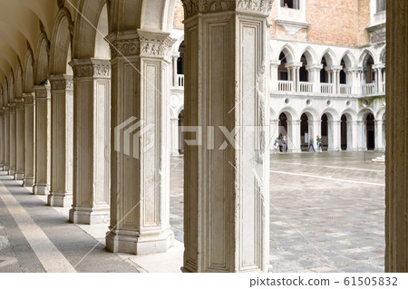 Doge`s Palace or Palazzo Ducale in Venice, Italy. Doge`s Palace or Palazzo Ducale in Venice, Italy. 61505832