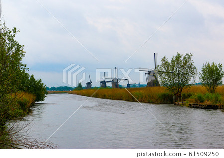 World Heritage Site in the Netherlands Mill Network at Kinderdijk-Elshout 61509250