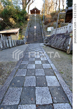 Hachioji Shrine (Sando and stairs) Hachioji Shrine (Sando and stairs) 61511026