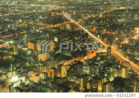 A night harkus night view A night harkus night view 61511297