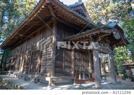 Kamagata Hachiman Shrine Main Hall Arashiyama Town, Saitama Prefecture 61511298