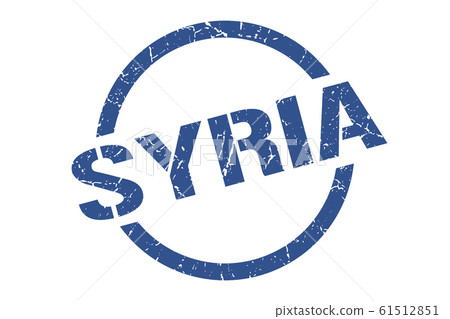 Syria stamp. Syria grunge round isolated sign Syria stamp. Syria grunge round isolated sign 61512851